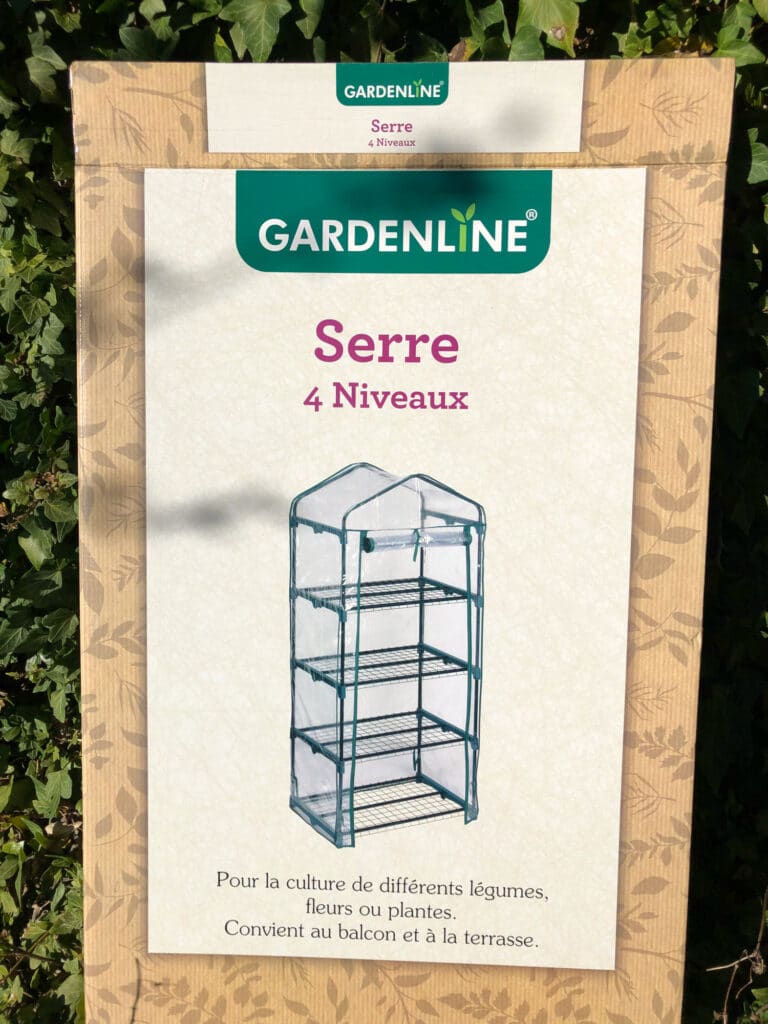 carton mini serre gardenline